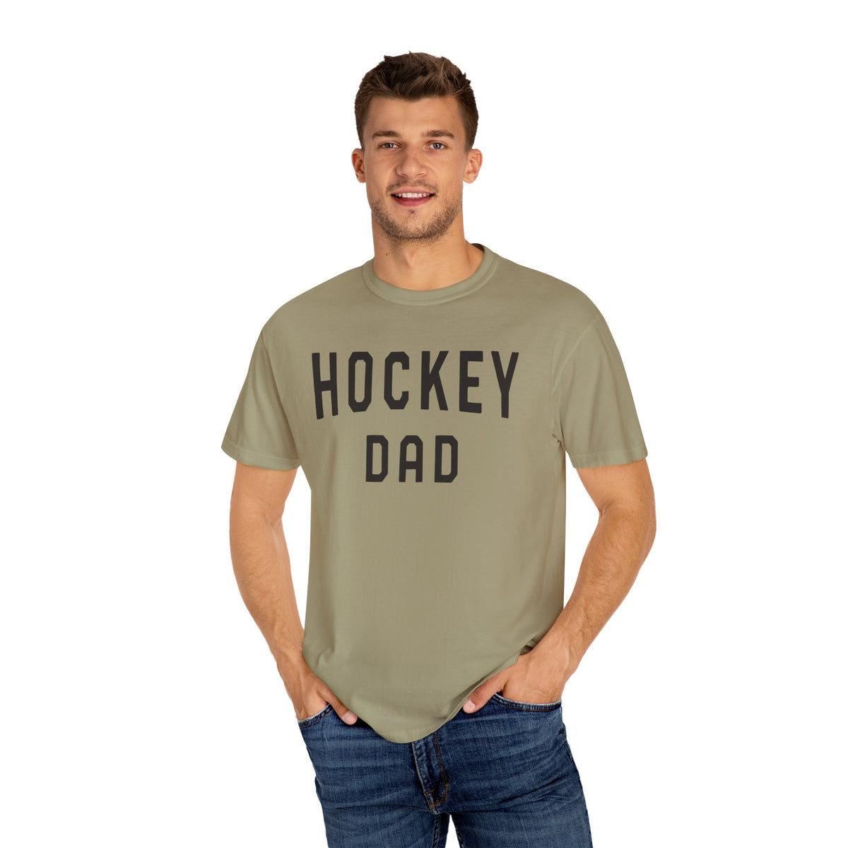 Hockey Dad Comfort Colors Unisex Garment-Dyed T-shirt