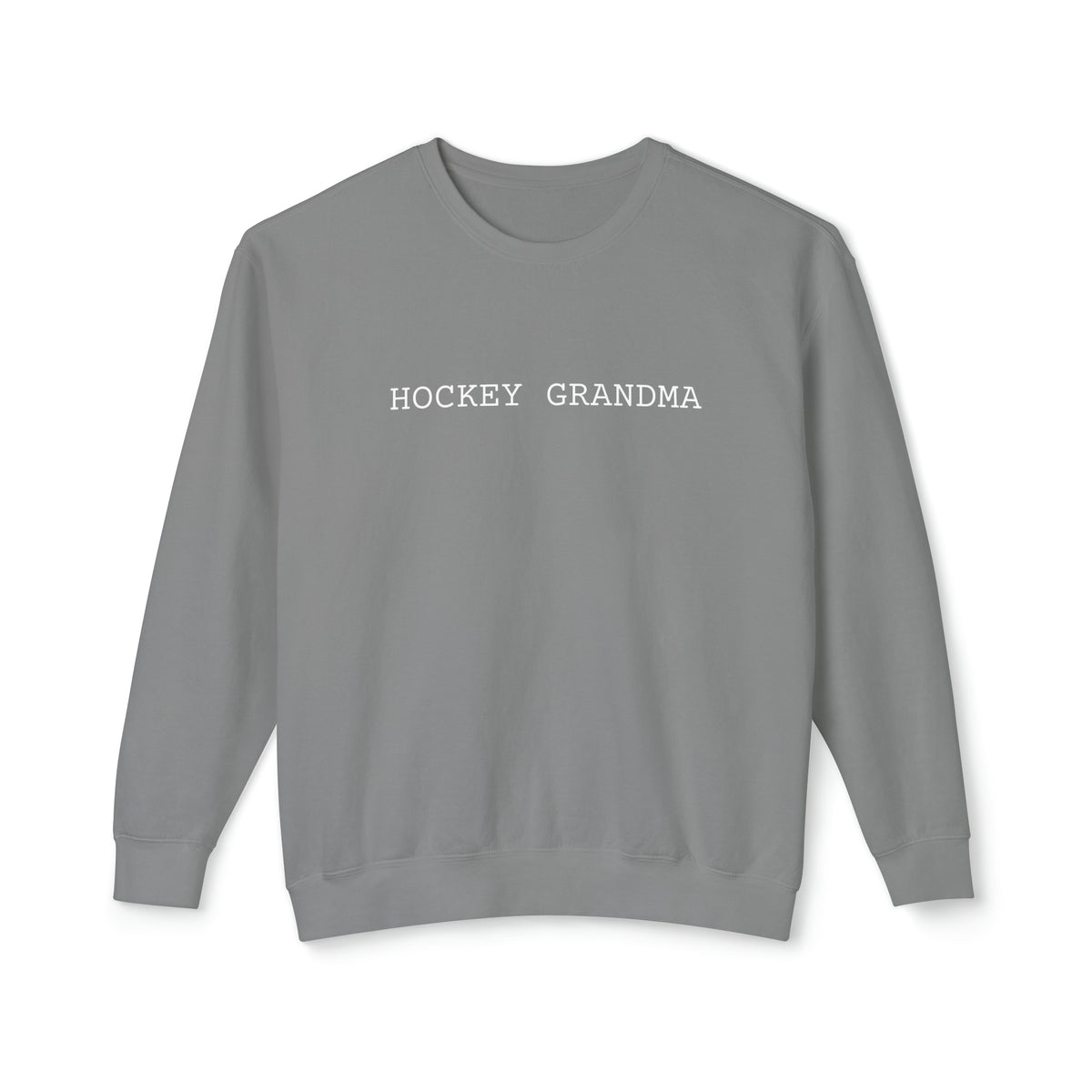 Hockey Grandma Comfort Colors Unisex Lightweight Crewneck Sweatshirt