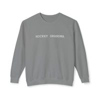 Hockey Grandma Comfort Colors Unisex Lightweight Crewneck Sweatshirt