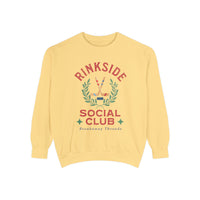 Rinkside Social Club Comfort Colors Unisex Garment-Dyed Sweatshirt