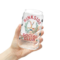 Rinkside Social Club Sipper Glass, 16oz