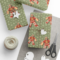 Gingerbread Saves Christmas Wrapping Paper