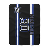 Custom Player Sherpa Fleece Blanket