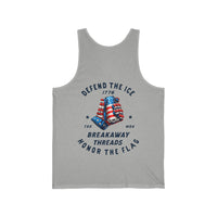 Defend the Ice Honor the Flag Unisex Jersey Tank