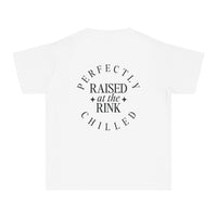 Raised at the Rink Comfort Colors Youth Midweight Tee