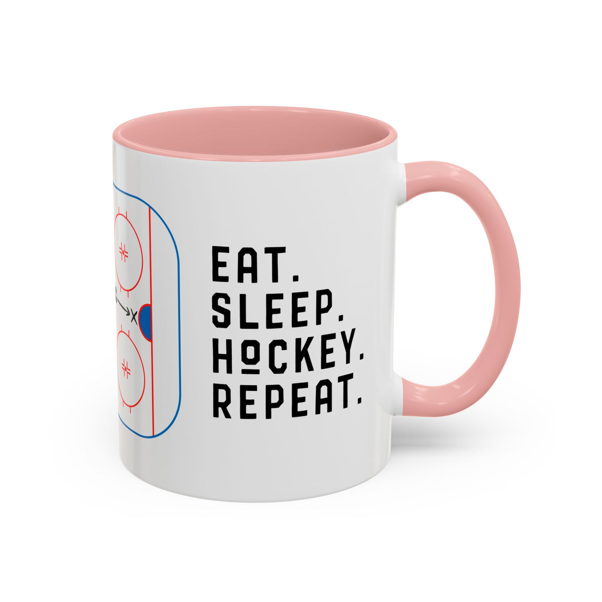 Eat Sleep Hockey Repeat Coffee Mug