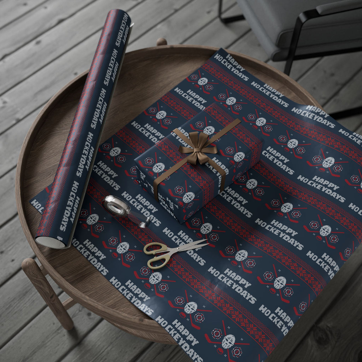 Happy Hockeydays Wrapping Paper