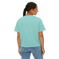 Luck With The Puck Comfort Colors Women's Boxy Tee