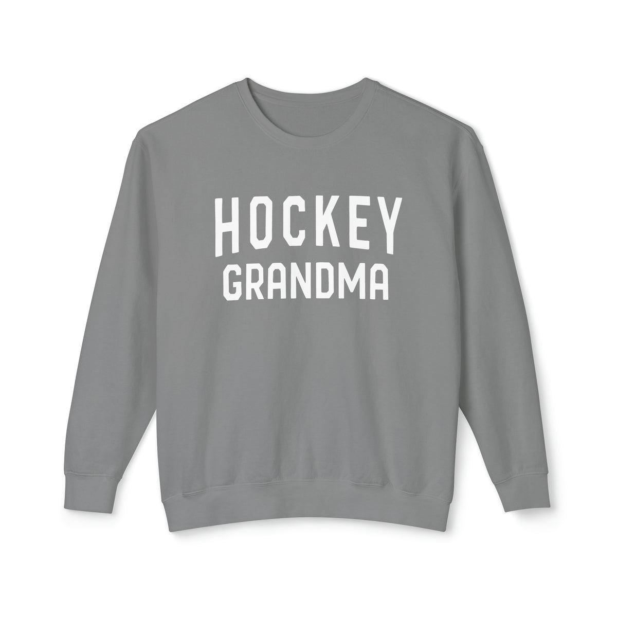 Hockey Grandma Comfort Colors Unisex Lightweight Crewneck Sweatshirt