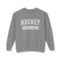 Hockey Grandma Comfort Colors Unisex Lightweight Crewneck Sweatshirt