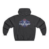 Custom Team Logo Men's NUBLEND® Hooded Sweatshirt