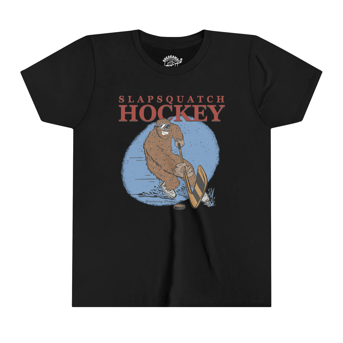 Slapsquatch Hockey Youth Short Sleeve Tee