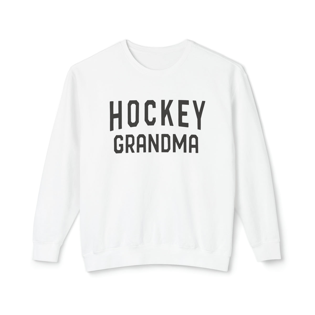 Hockey Grandma Comfort Colors Unisex Lightweight Crewneck Sweatshirt