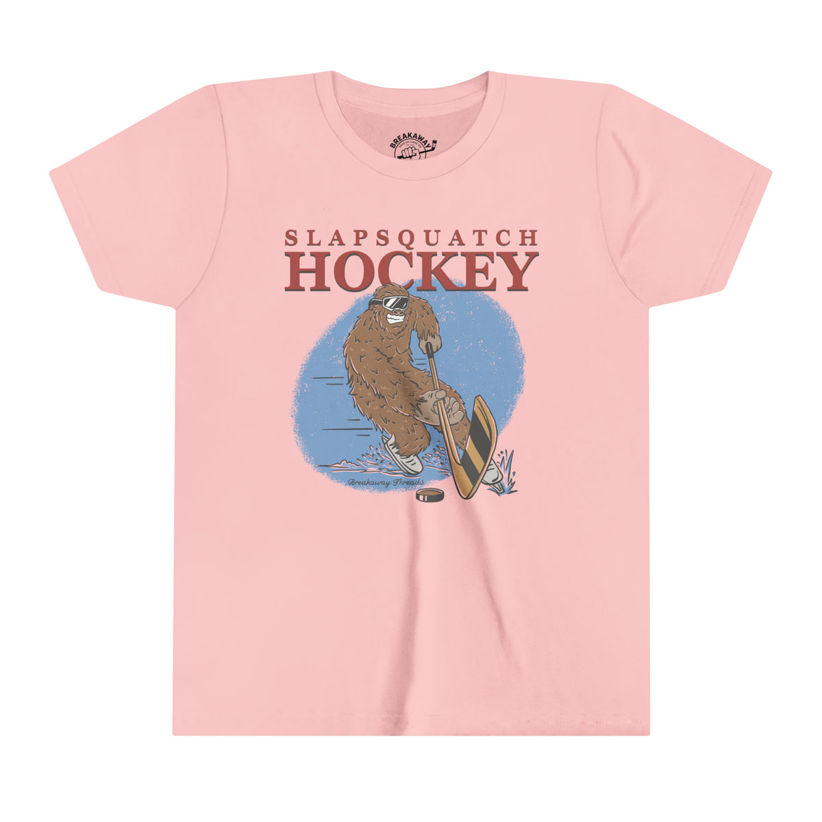 Slapsquatch Hockey Youth Short Sleeve Tee