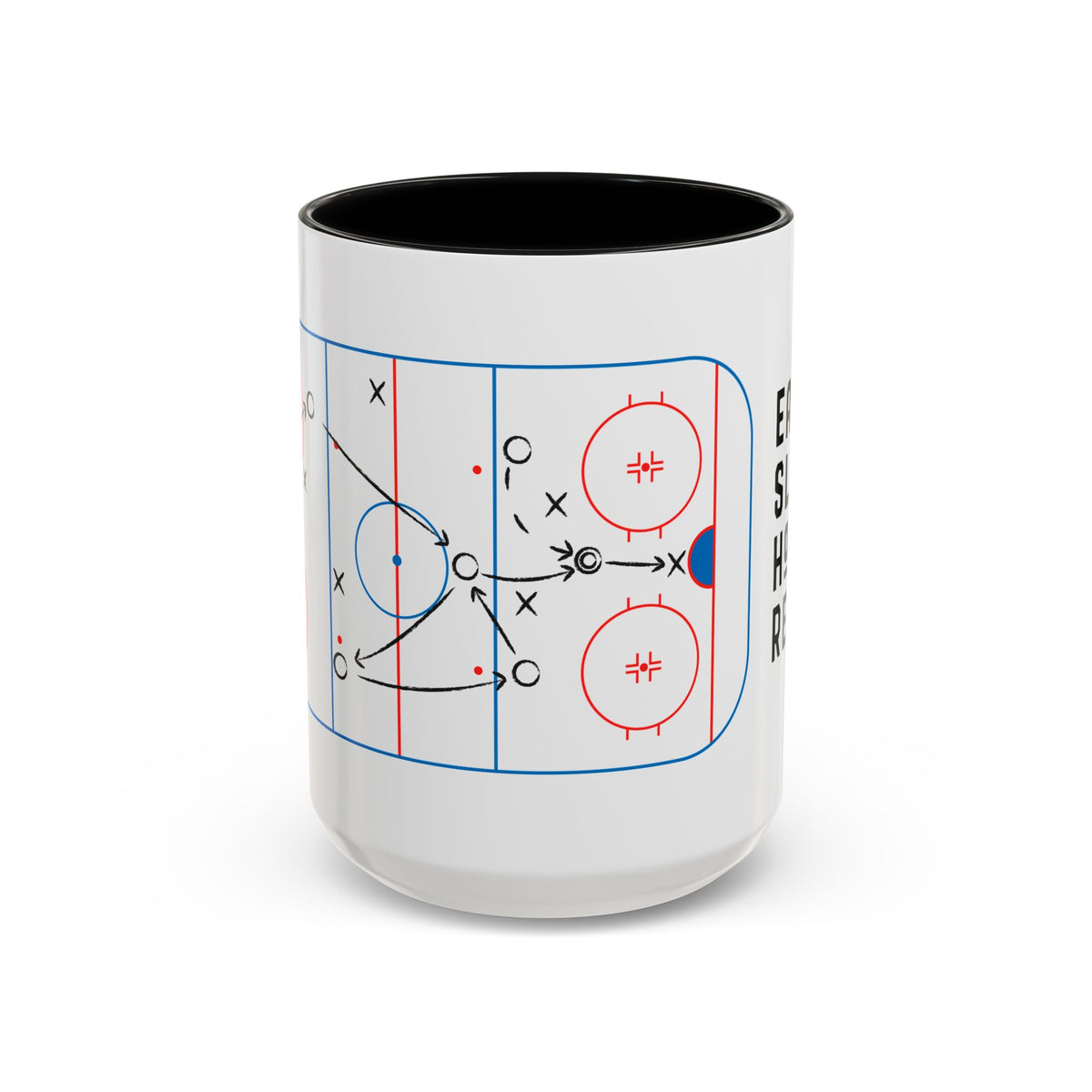 Eat Sleep Hockey Repeat Coffee Mug