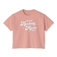 In My Hockey Mom Era Comfort Colors Women's Boxy Tee