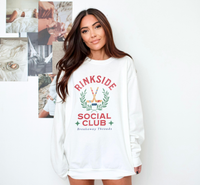 Rinkside Social Club Comfort Colors Unisex Garment-Dyed Sweatshirt