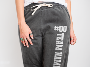 Custom Player Joggers Unisex Garment-Dyed Lightweight Fleece Sweatpants