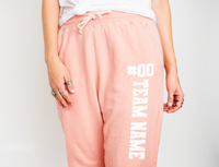 Custom Player Joggers Unisex Garment-Dyed Lightweight Fleece Sweatpants