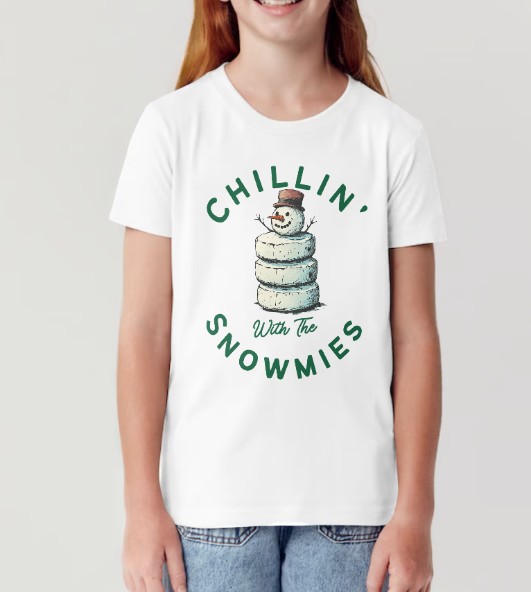 Chillin' with the Snowmies Youth Short Sleeve Tee