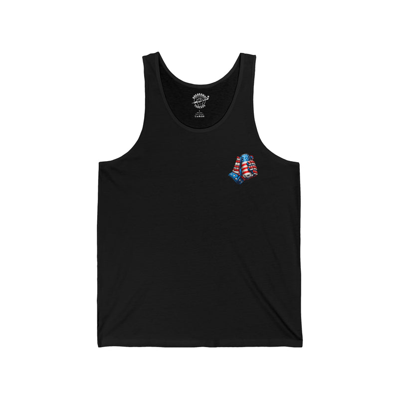 Defend the Ice Honor the Flag Unisex Jersey Tank