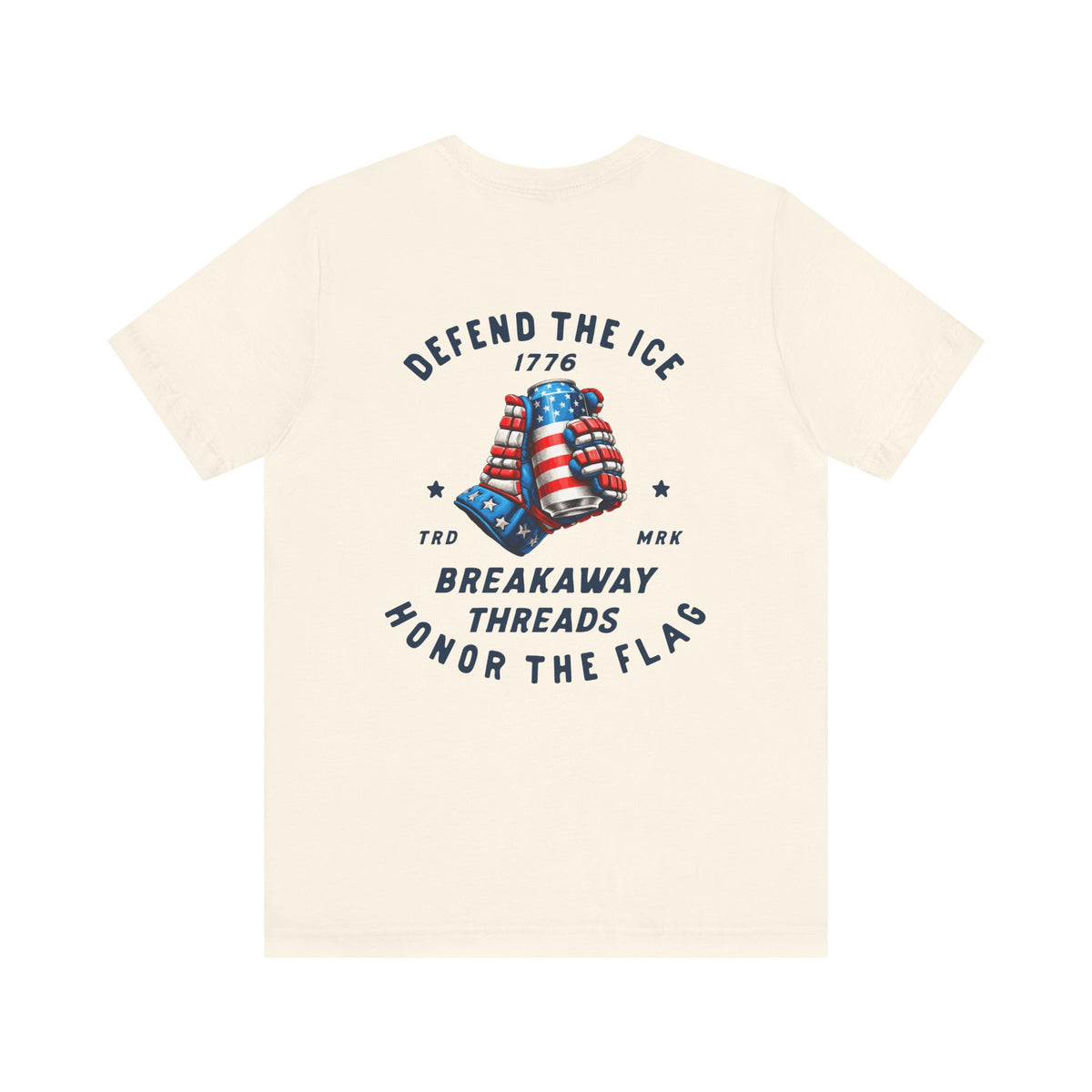 Defend the Ice Honor the Flag Unisex Jersey Short Sleeve Tee