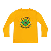 Slap Shots and Shamrocks Youth Long Sleeve Competitor Tee