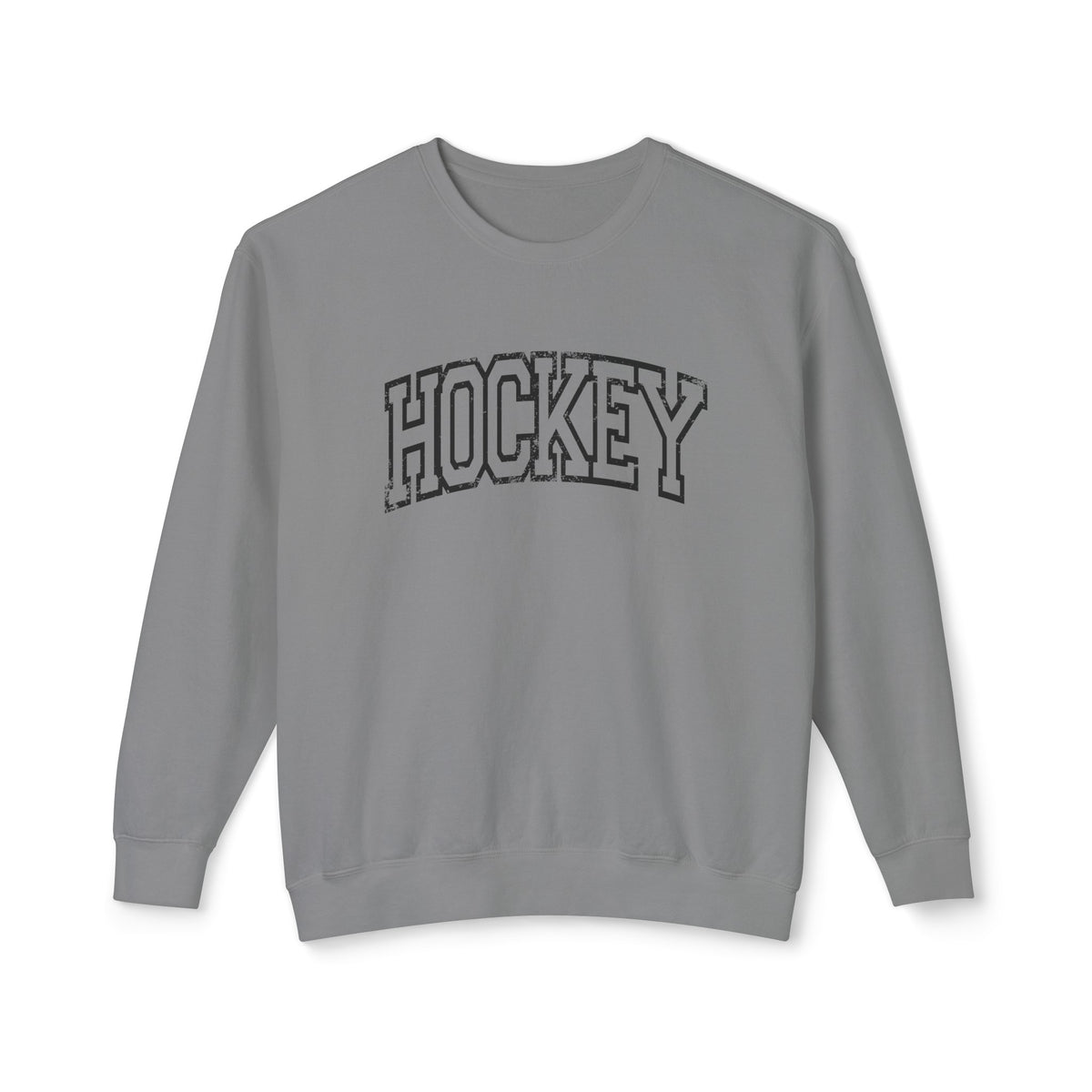 Hockey Comfort Colors Unisex Lightweight Crewneck Sweatshirt