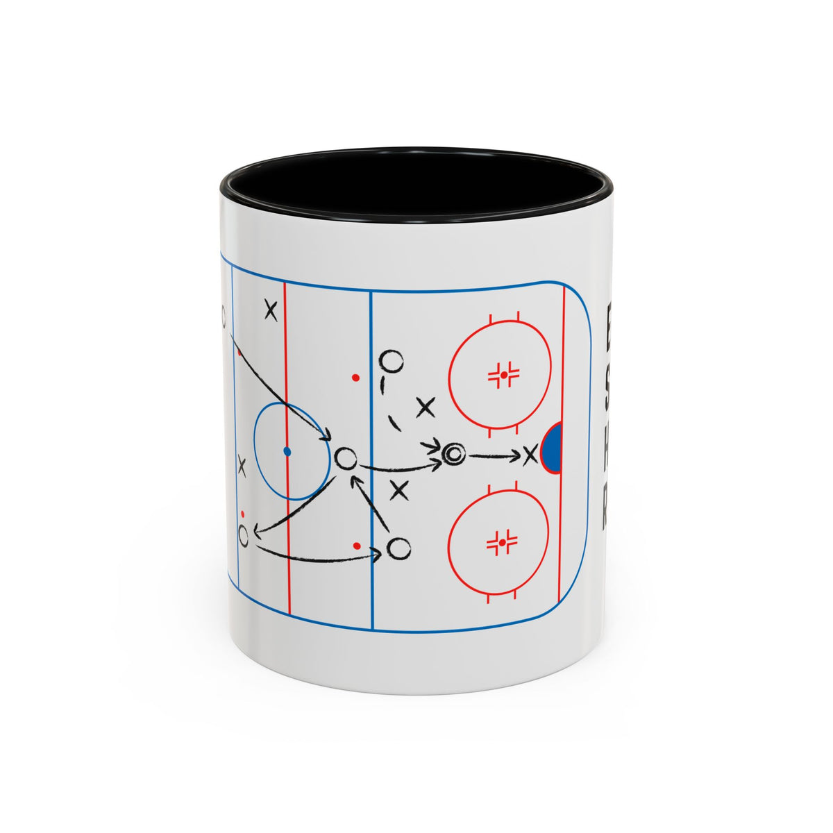 Eat Sleep Hockey Repeat Coffee Mug