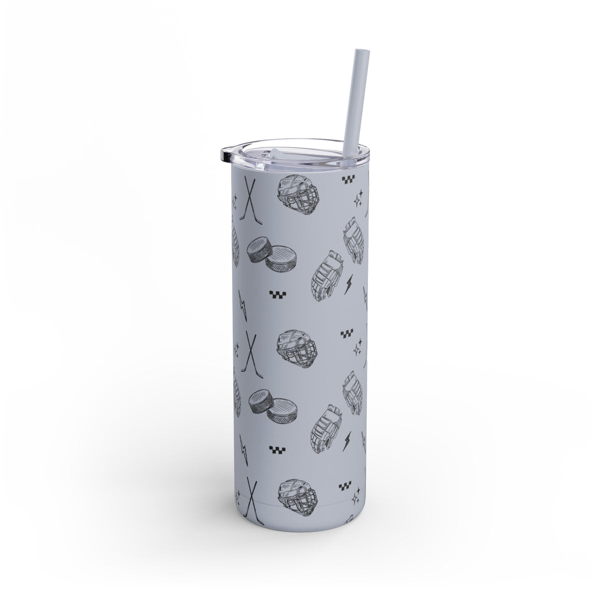 Hockey Matte Tumbler, 20oz