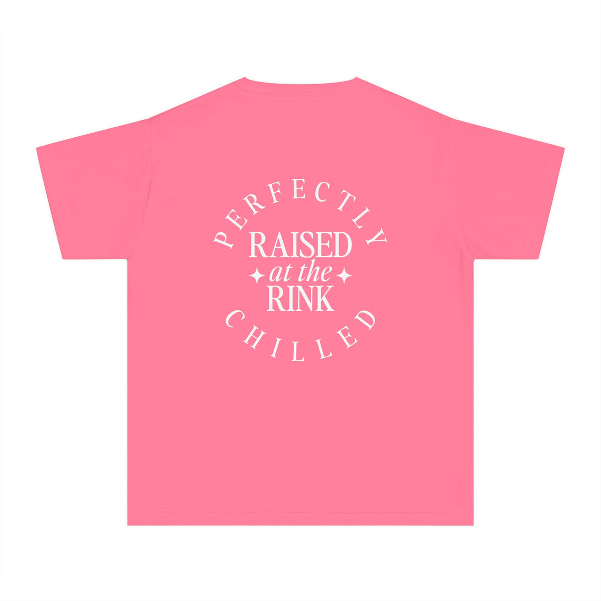 Raised at the Rink Comfort Colors Youth Midweight Tee