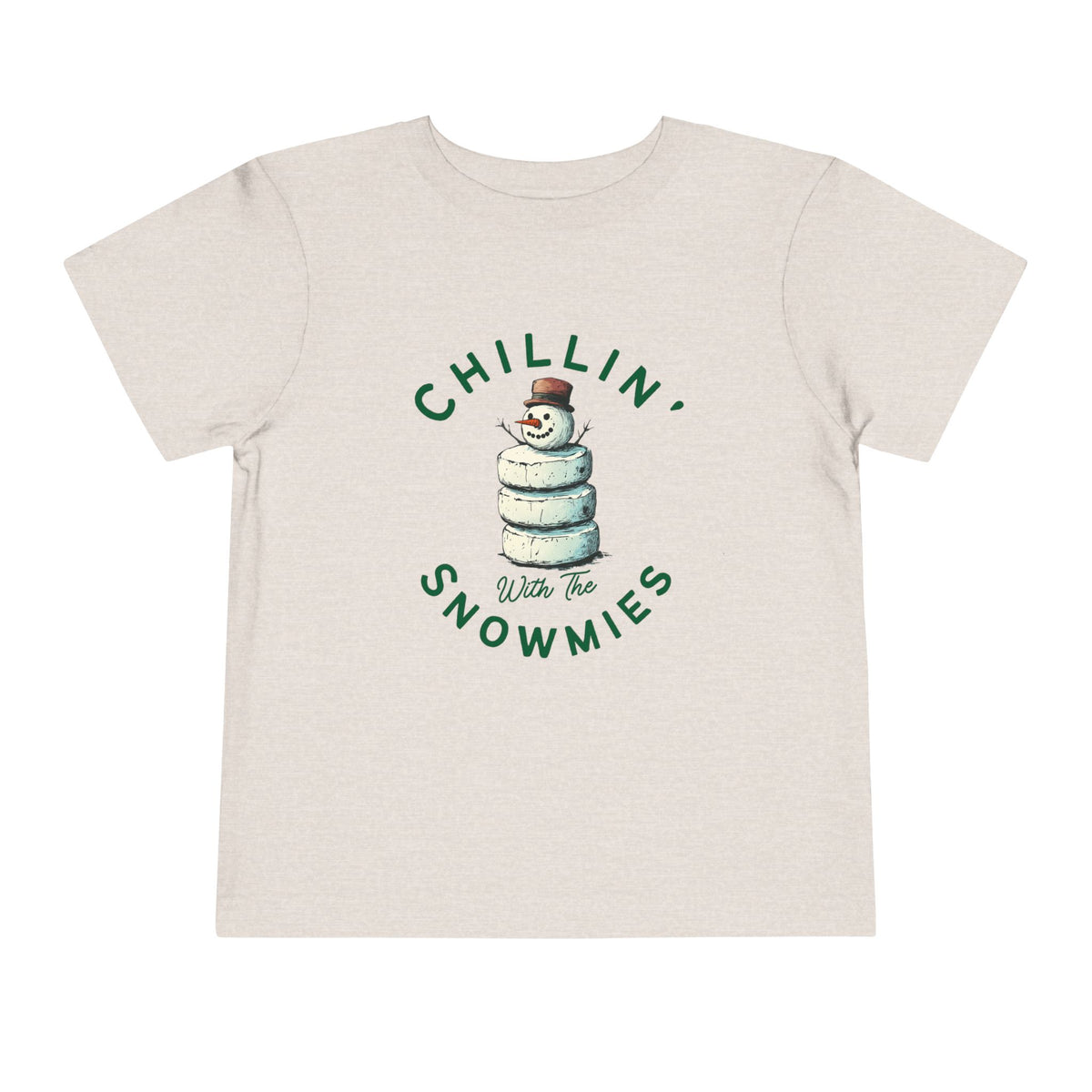 Chillin' with the Snowmies Toddler Short Sleeve Tee