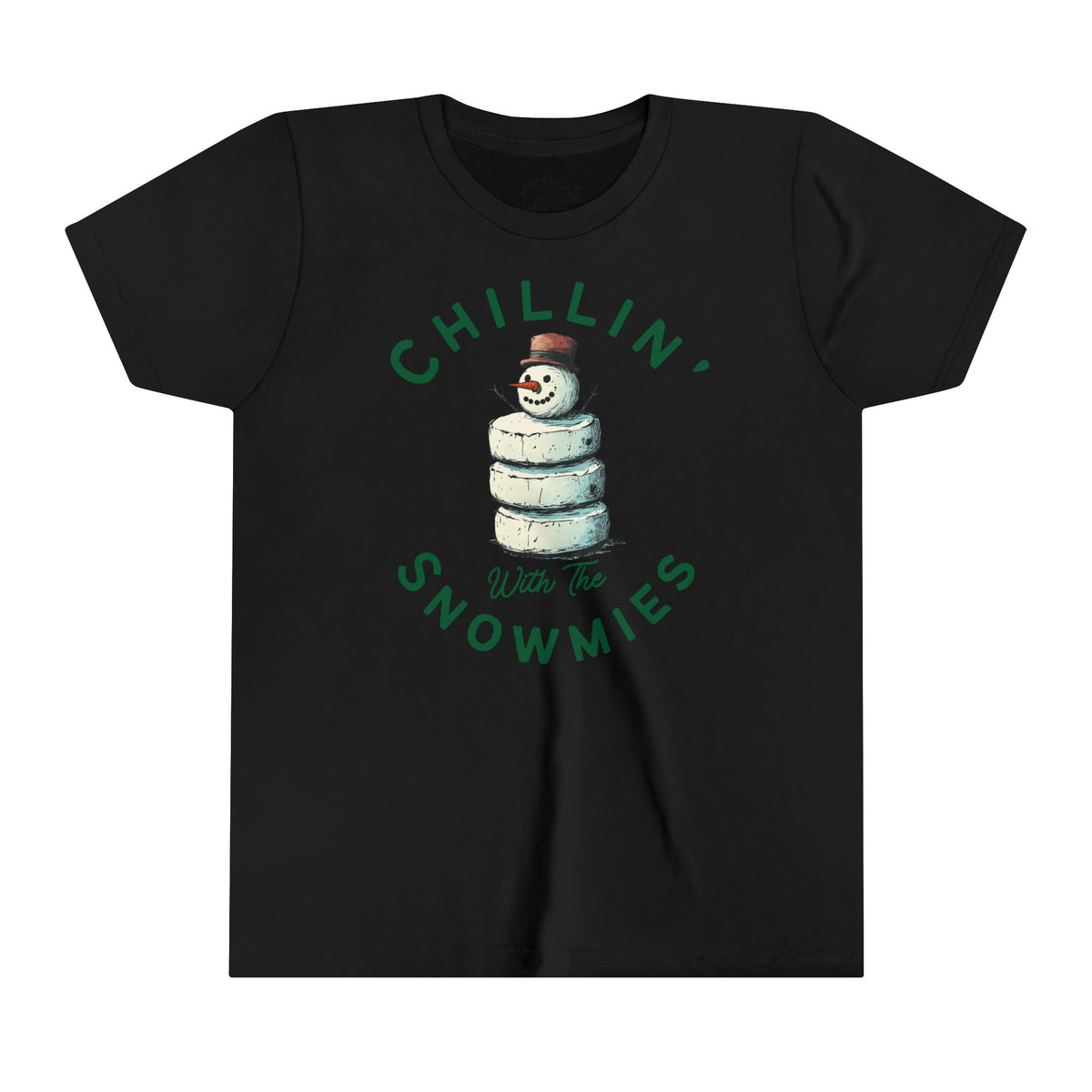 Chillin' with the Snowmies Youth Short Sleeve Tee