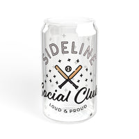 Sideline Social Club Sipper Glass, 16oz