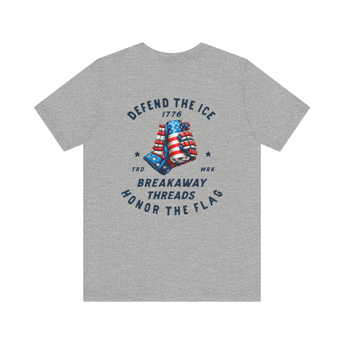 Defend the Ice Honor the Flag Unisex Jersey Short Sleeve Tee