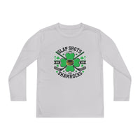 Slap Shots and Shamrocks Youth Long Sleeve Competitor Tee