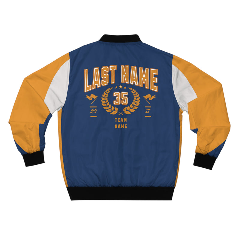 Custom Team Retro Men's Bomber Jacket