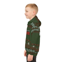 Ugly Christmas Sweater Custom Team Jersey Children's Hoodie (AOP)