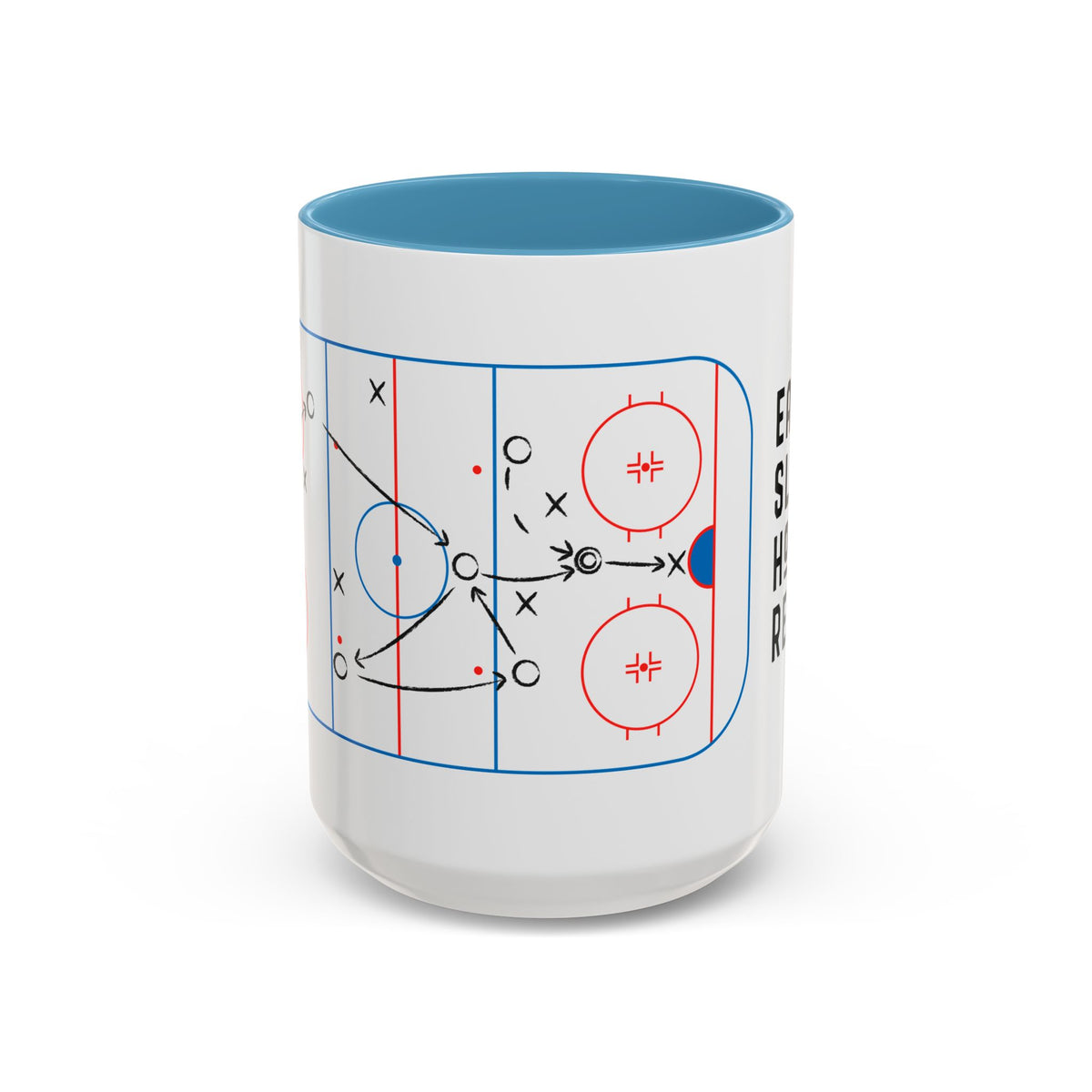 Eat Sleep Hockey Repeat Coffee Mug