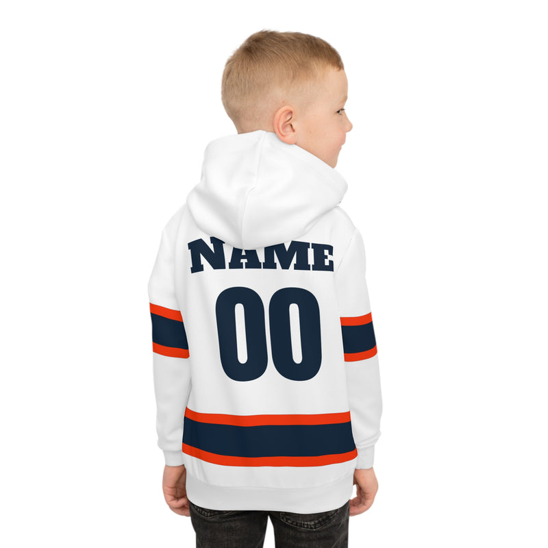 Custom Team Jersey Children's Hoodie (AOP)