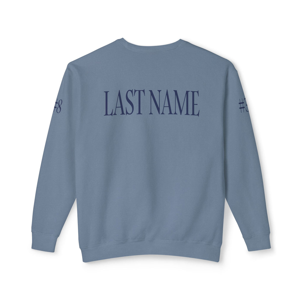 Custom Hockey Club Comfort Colors Unisex Lightweight Crewneck Sweatshirt