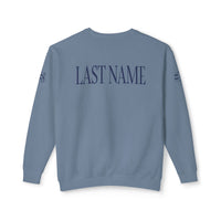 Custom Hockey Club Comfort Colors Unisex Lightweight Crewneck Sweatshirt