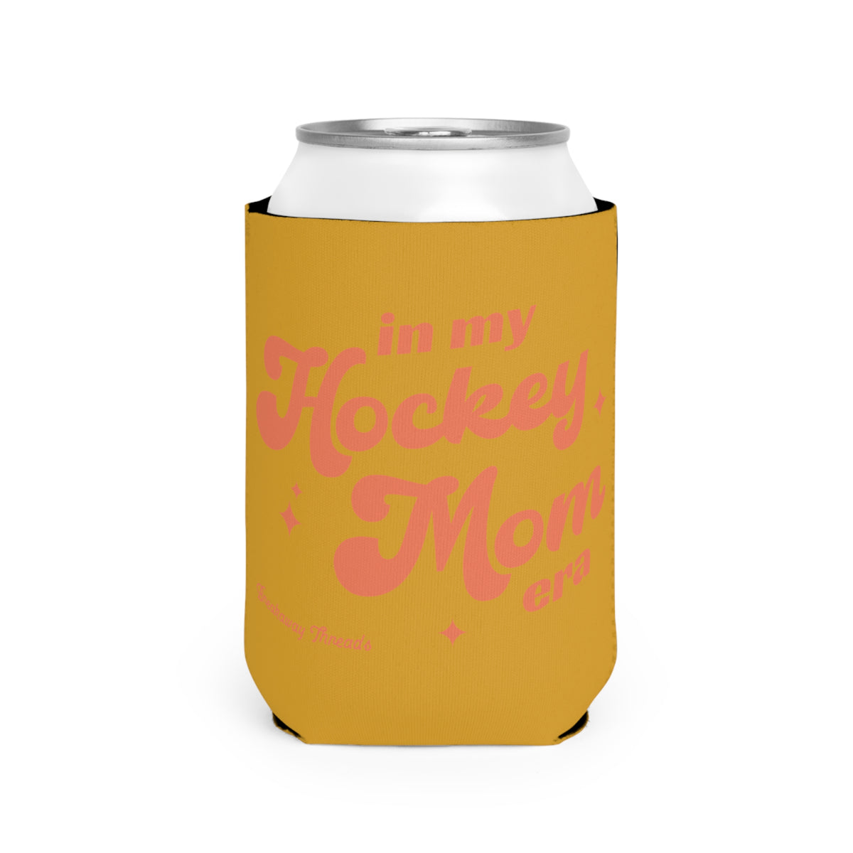 In My Hockey Mom Era Can Cooler Sleeve