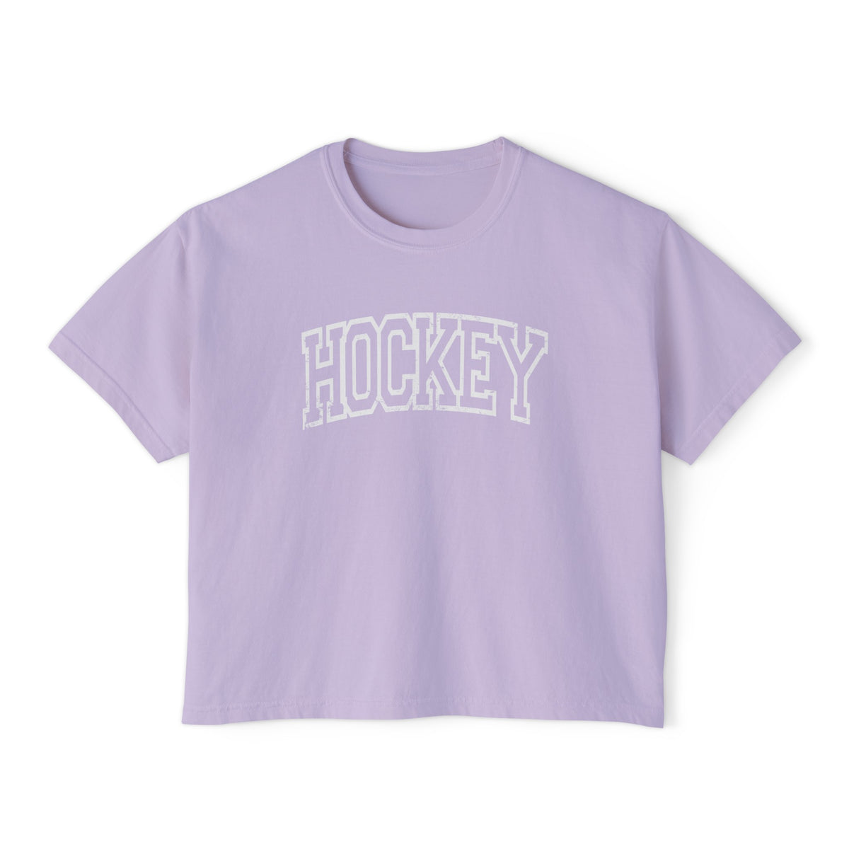 Hockey Comfort Colors Women's Boxy Tee