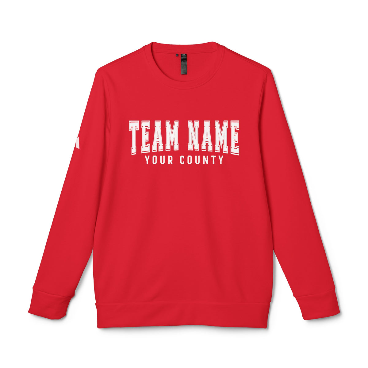 Custom Team Adidas® Unisex Fleece Crewneck Sweatshirt