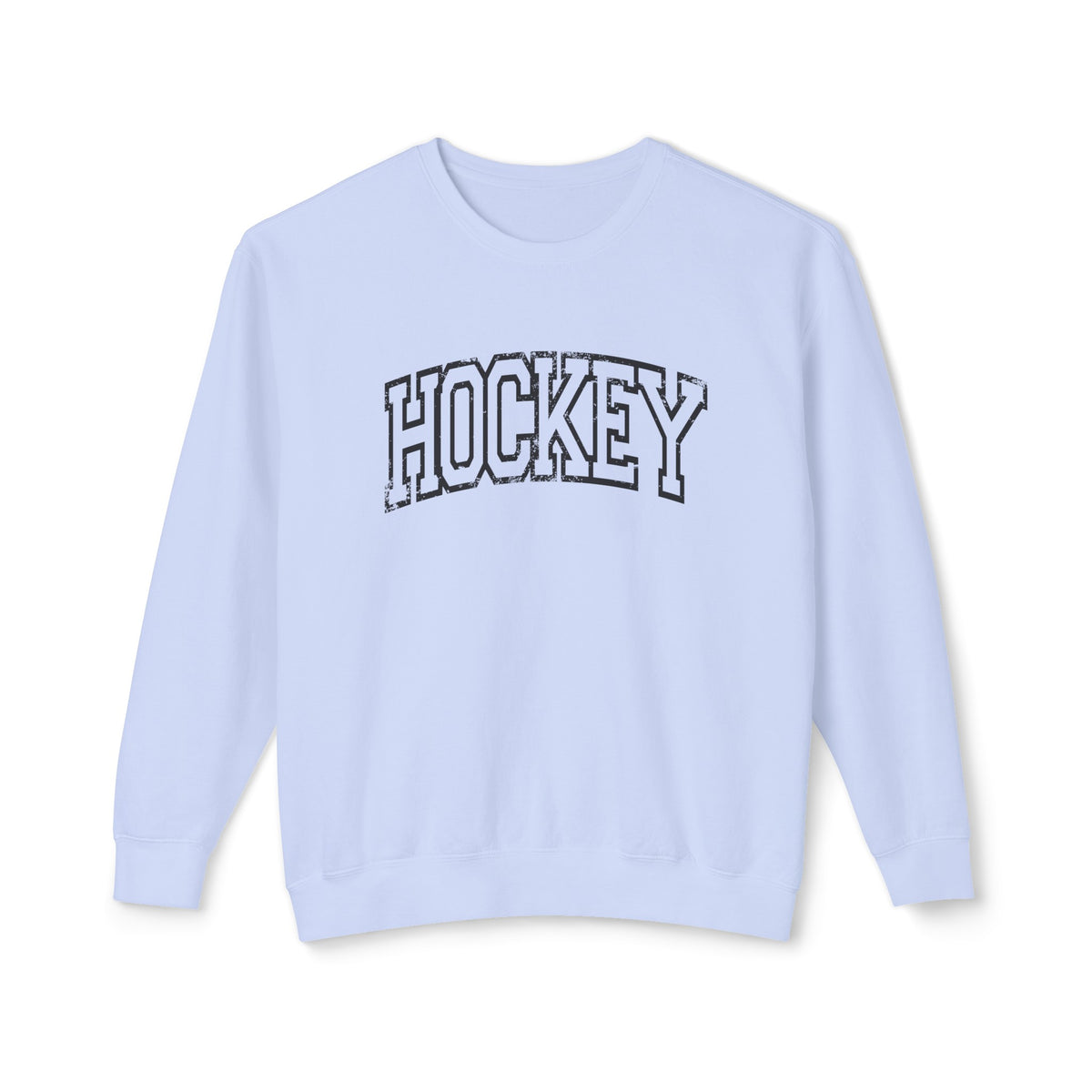 Hockey Comfort Colors Unisex Lightweight Crewneck Sweatshirt