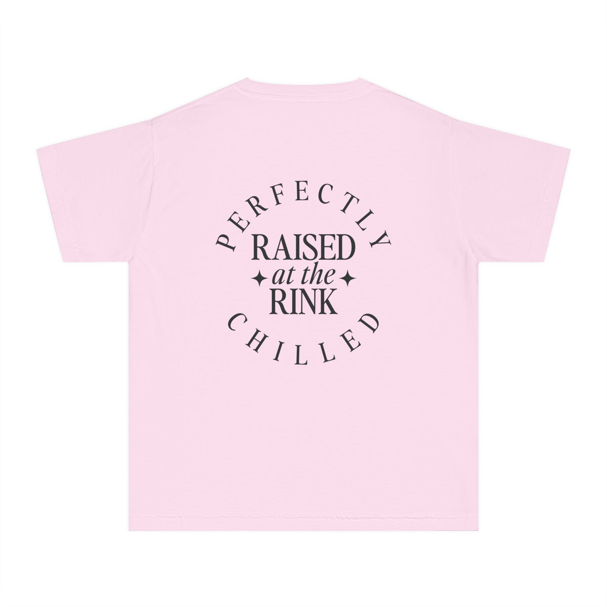 Raised at the Rink Comfort Colors Youth Midweight Tee