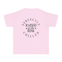 Raised at the Rink Comfort Colors Youth Midweight Tee