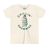 Chillin' with the Snowmies Youth Short Sleeve Tee