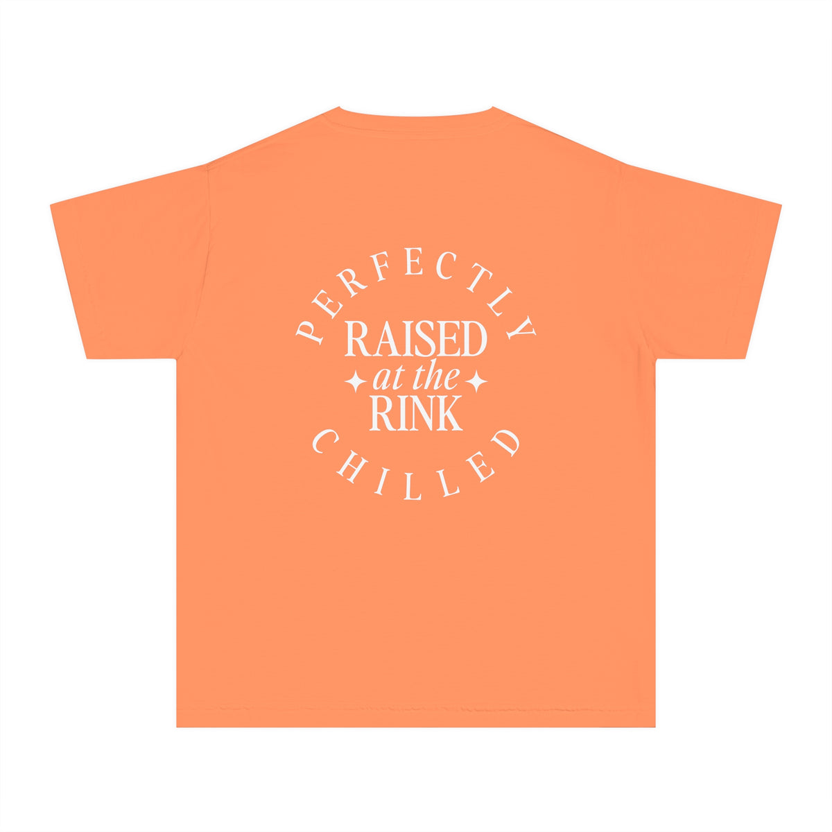 Raised at the Rink Comfort Colors Youth Midweight Tee